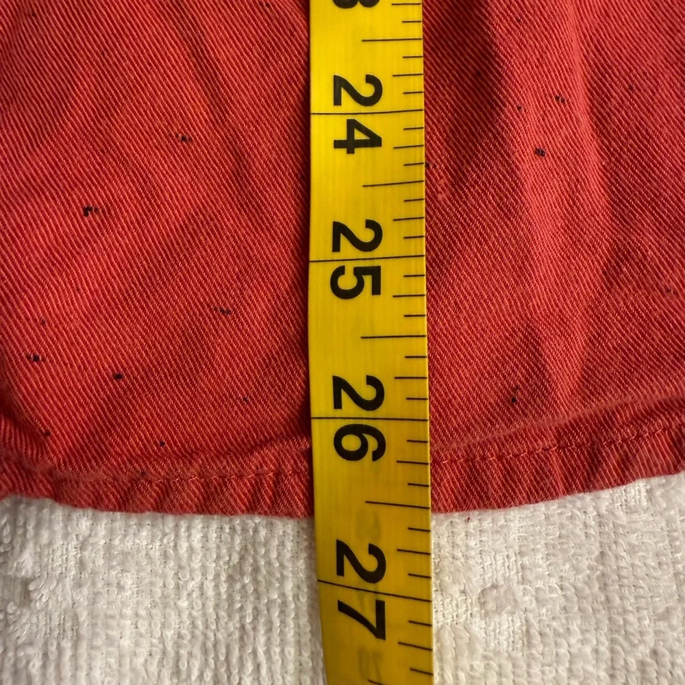 Levi's strauss & co Men's Casual Red Button Down Shirt